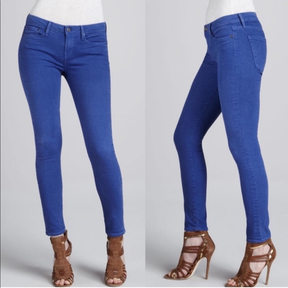 Vince Skinny Ankle Blue Jeans Size 26